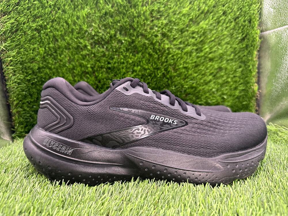 Brooks Glycerin 21 1204081B020 Athletic Sneaker Womens 10.5B Black Knit Training